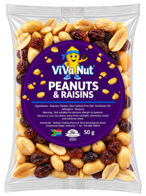 Peanuts and Raisins 50g